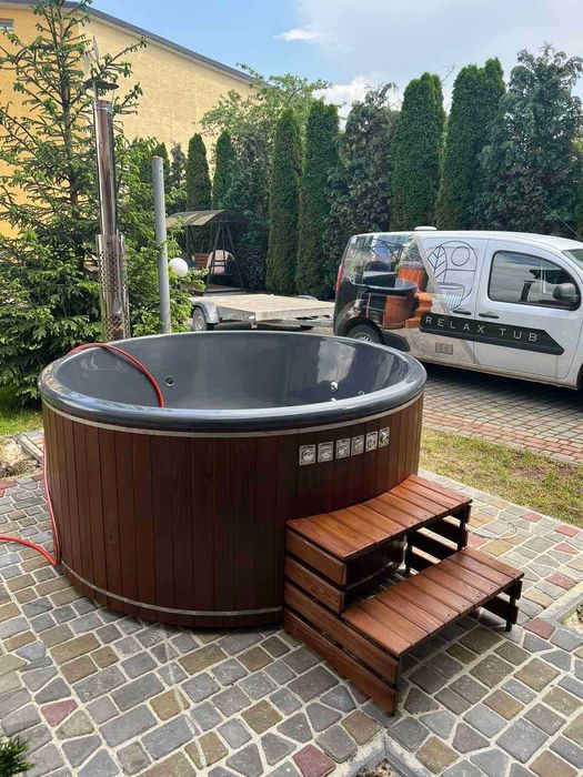 Чан джакузи. Карпатський чан. Офуро. Спа купель