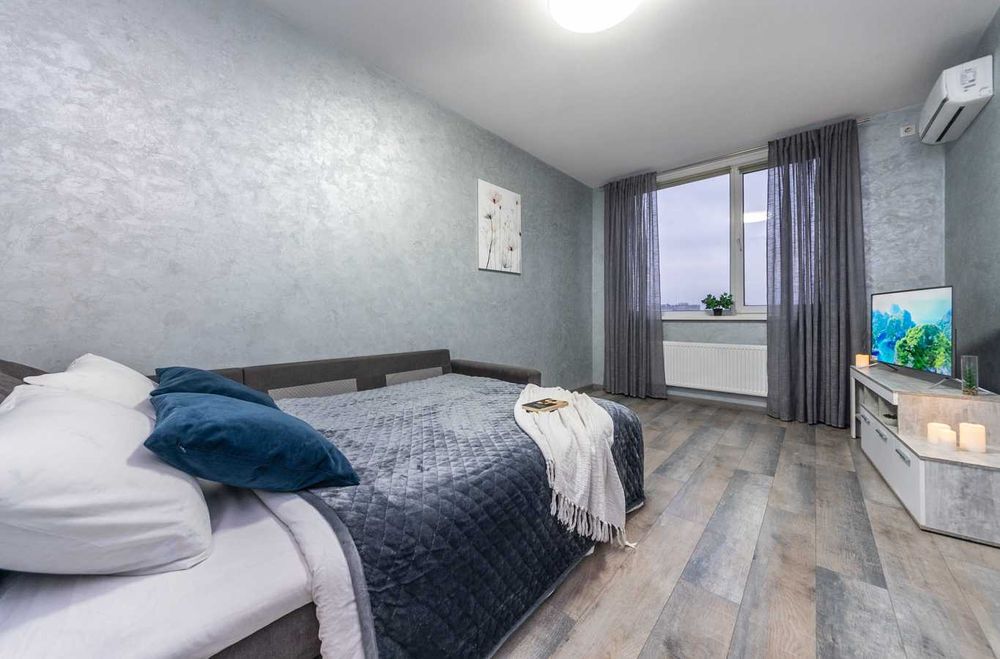 Продається готова 1-кімн.квартира ЖК Варшавський 40 кв.м, 11 поверх