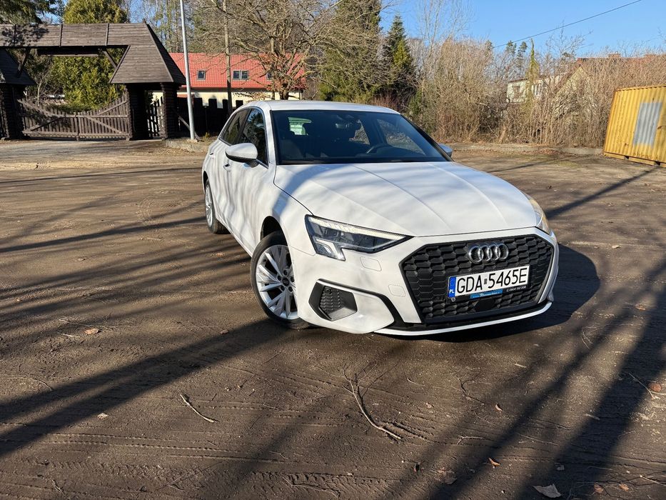 Audi A3 Sportback Polski salon, bezwypadkowy, jak nowy. Faktura Vat 23%.