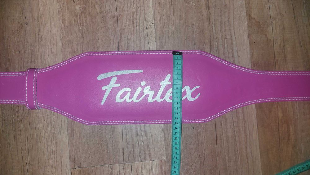 Пояс для спини 115см Fairtex  шкіра