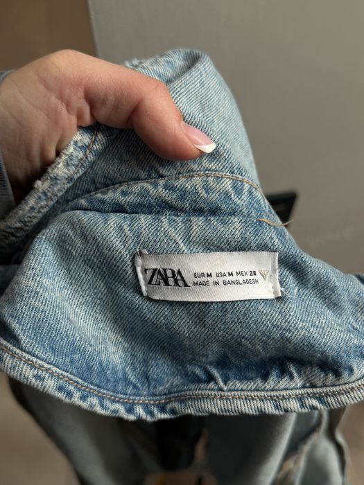 Джинсова куртка zara