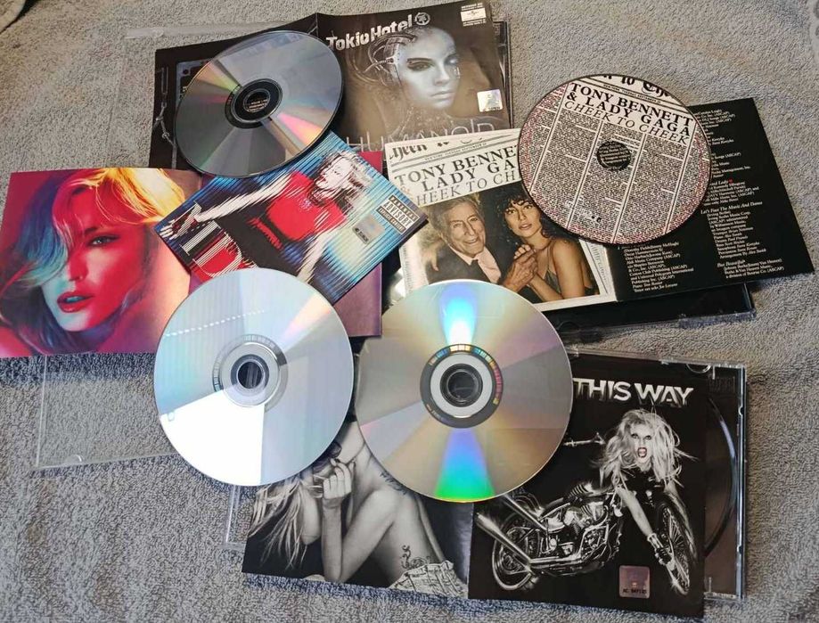 CD LADY GAGA Tokio Hotel ATB Madonna лицензия новые диски: 250 грн