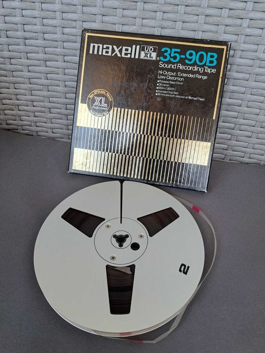Maxell UD XL 35-90B aluminiowa Taśma Szpulowa