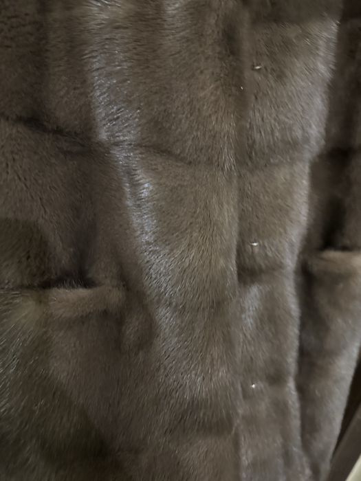 Норкова шуба поперечка соболь ідеальний стан