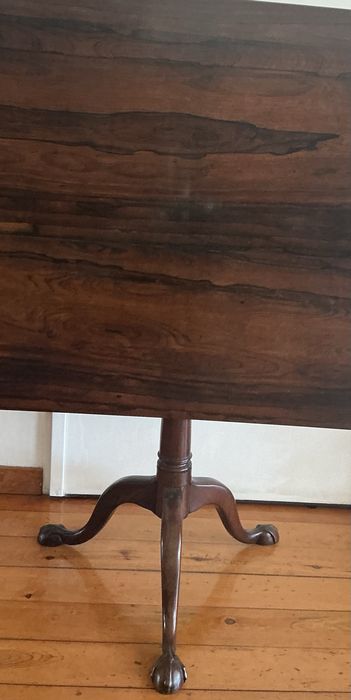 Mesa pau santo maciça inglesa sec XIX