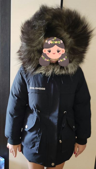 Зимняя куртка рост 116