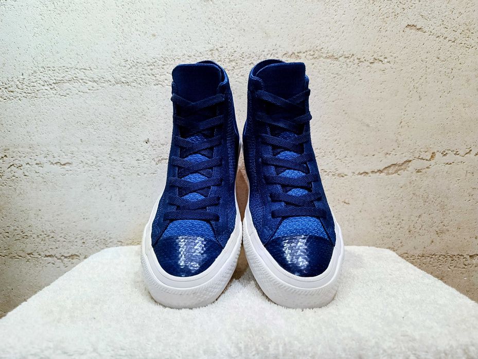 Trampki CONVERSE CHUCK TAYLOR ALL STAR FLYKNIT HI r.38 chabrowe stan idealny