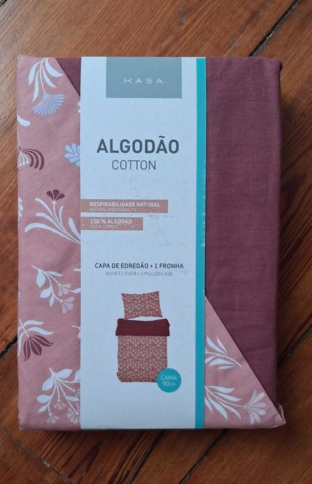 Capa edredão + fronha Kasa 90cm