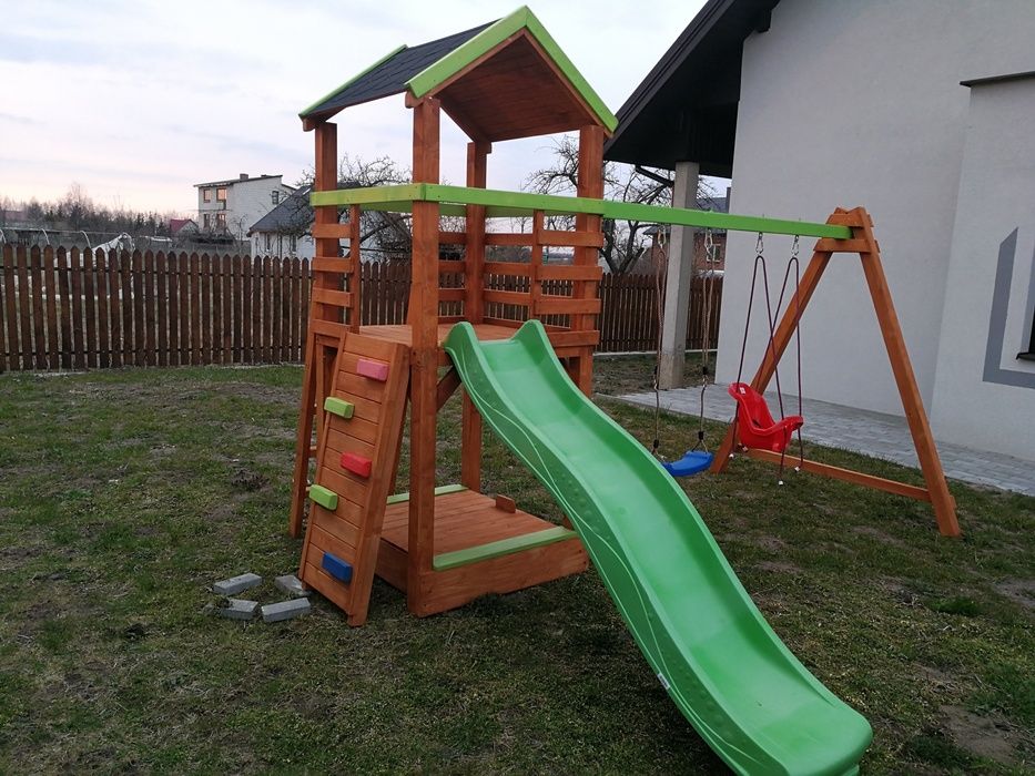 Plac zabaw, domek dla dzieci,domek drewniany DOSTĘPNE ! Meble ogrodowe, huśtawka.
