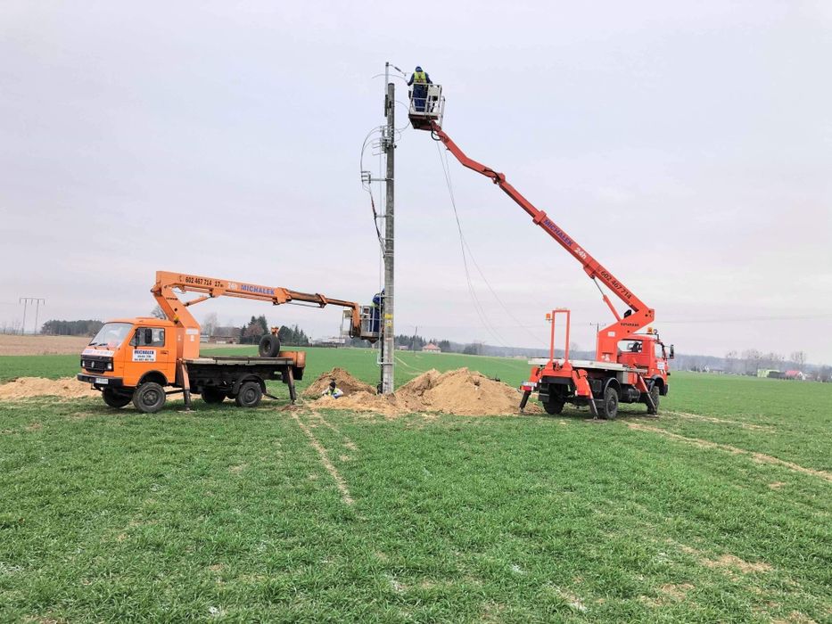 Podnośnik koszowy zwyżka