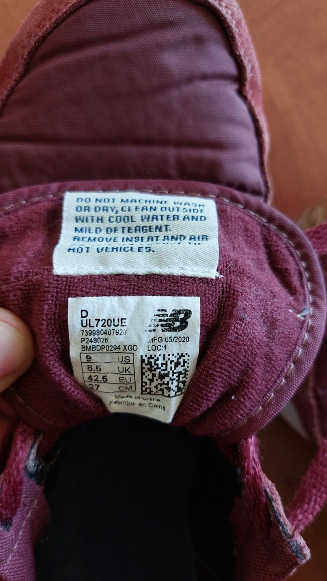 Buty buty obuwie sportowe New Balance UL720UE rozm. 42 5 S upsk OLX.pl