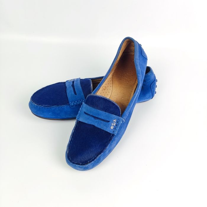 Damskie mokasyny Ralph Lauren rozmiar 40 RLL skórzane limitowana wersja