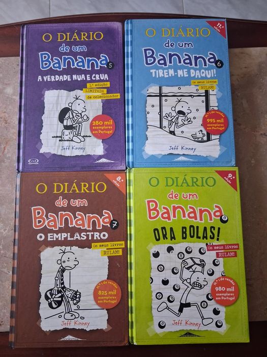 Livros diario de um banana