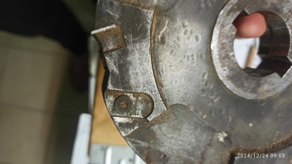 frez z nożykami wymiennymi głowica do rowków