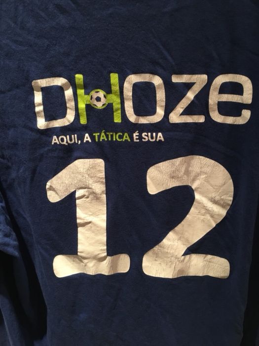 Vendo tshirt da casa de apostas Dhoze