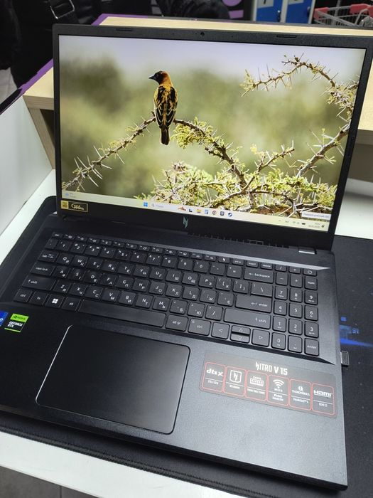 Потужний, ігровий ноутбук. Acer Nitro V15. I7-13620H, 16Gb, RTX4060 8g