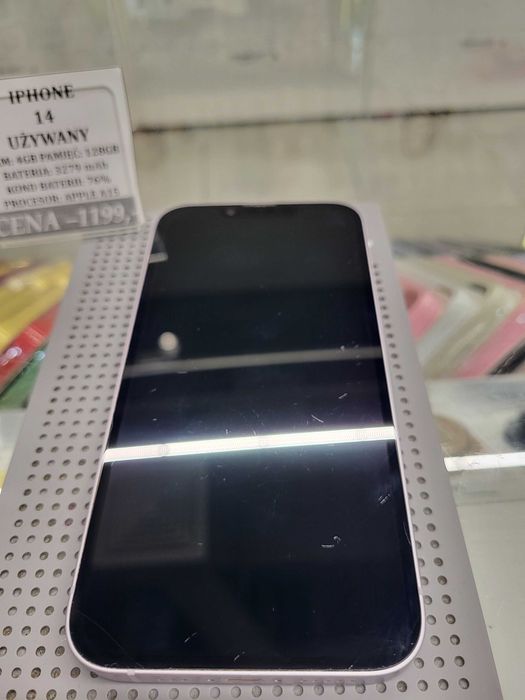 Iphone 14 128GB Bat 76% Telakces Felicity *Raty 0%