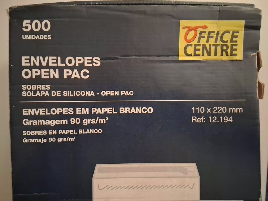 480 Envelopes Carta DL 110 x 220 mm