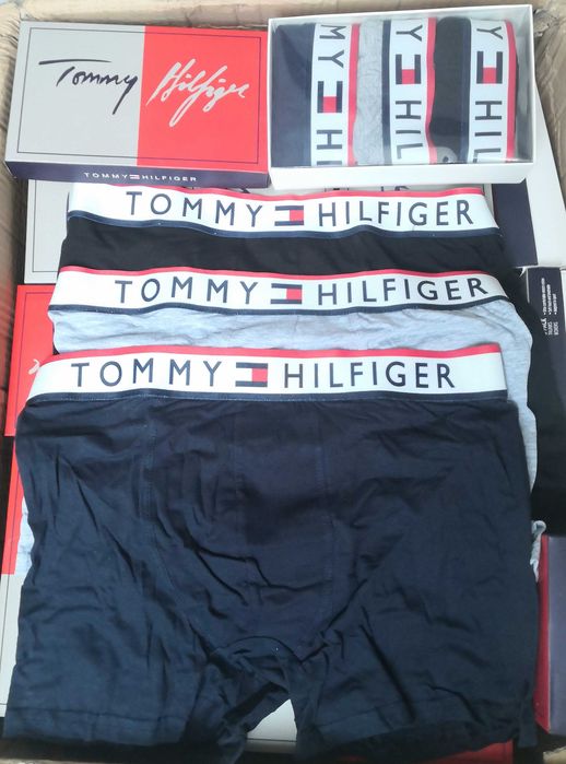 Bokserki Tommy Hilfiger 3pak M L XL XXL Premium