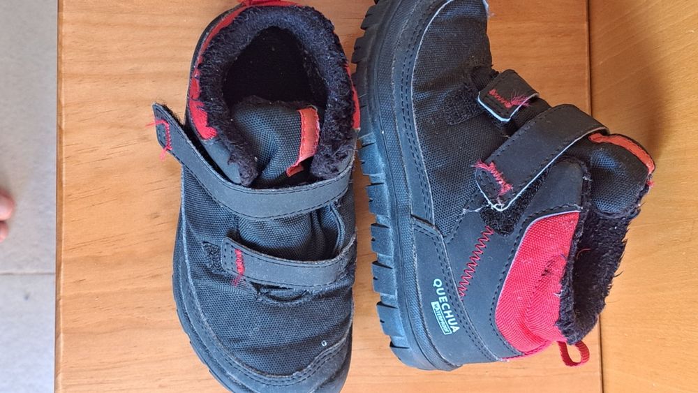 Ténis e chinelos criança