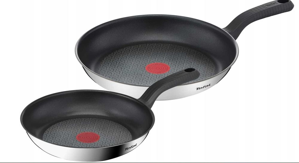 Komplet patelni tradycyjnych Tefal Comfort Max 24/28 cm