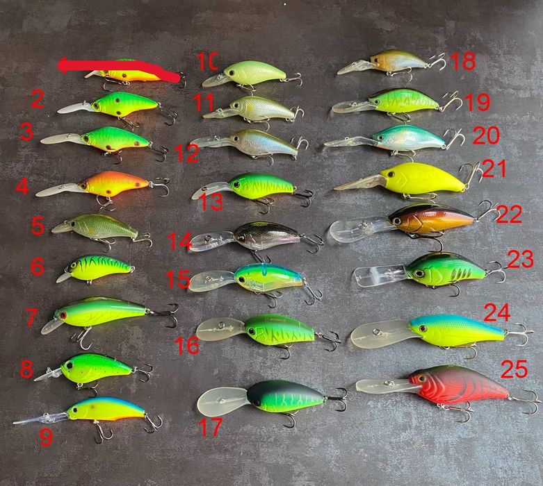 Воблери, великий вибір