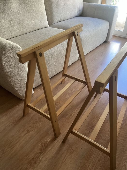 Cavaletes madeira IKEA