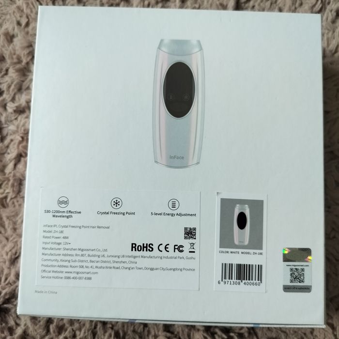 Depilator, laser,  IPL