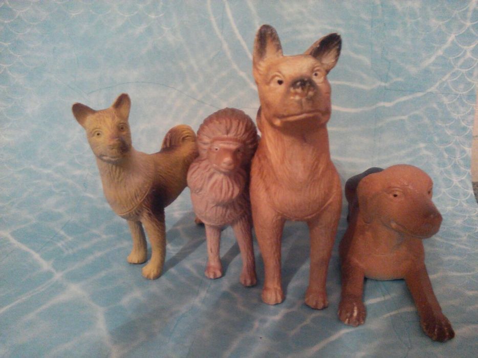 Собачки резиновые