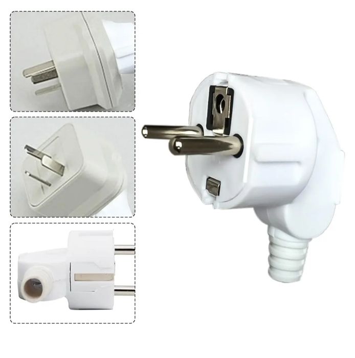 Adapter wtyczki złącze do przedłużacza kabla 3szt