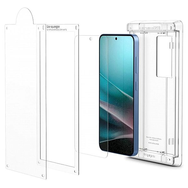 Szkło Hybrydowe Spigen Elite Shield "Ez Fit" Hd Galaxy S25 Clear