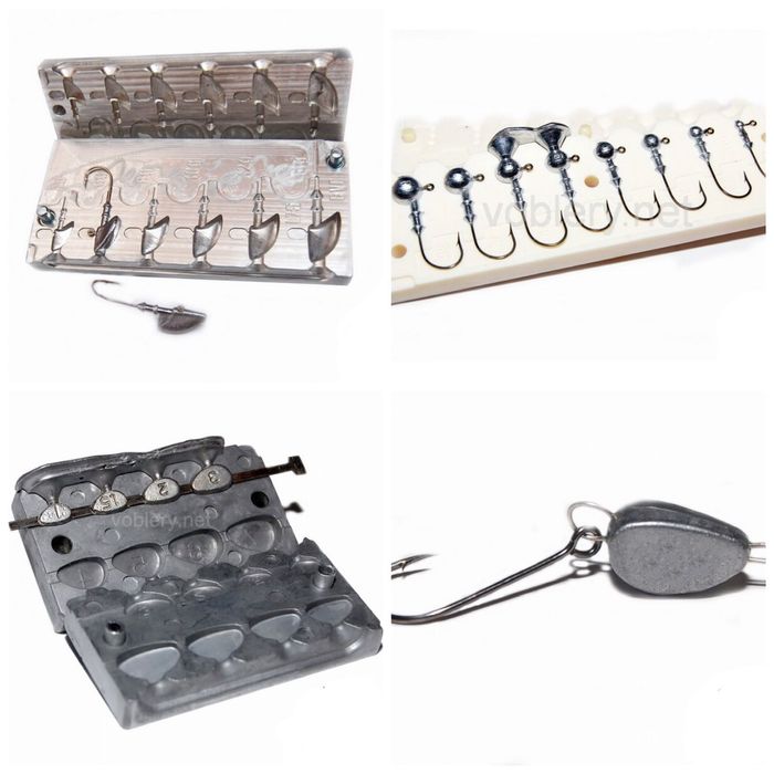 Formy do odlewania czeburaszek,główek,jig