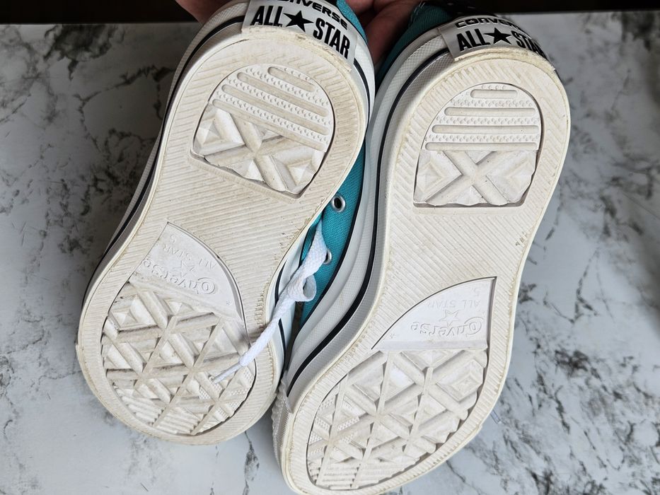Кеди Converse All star бірюзові 37.5