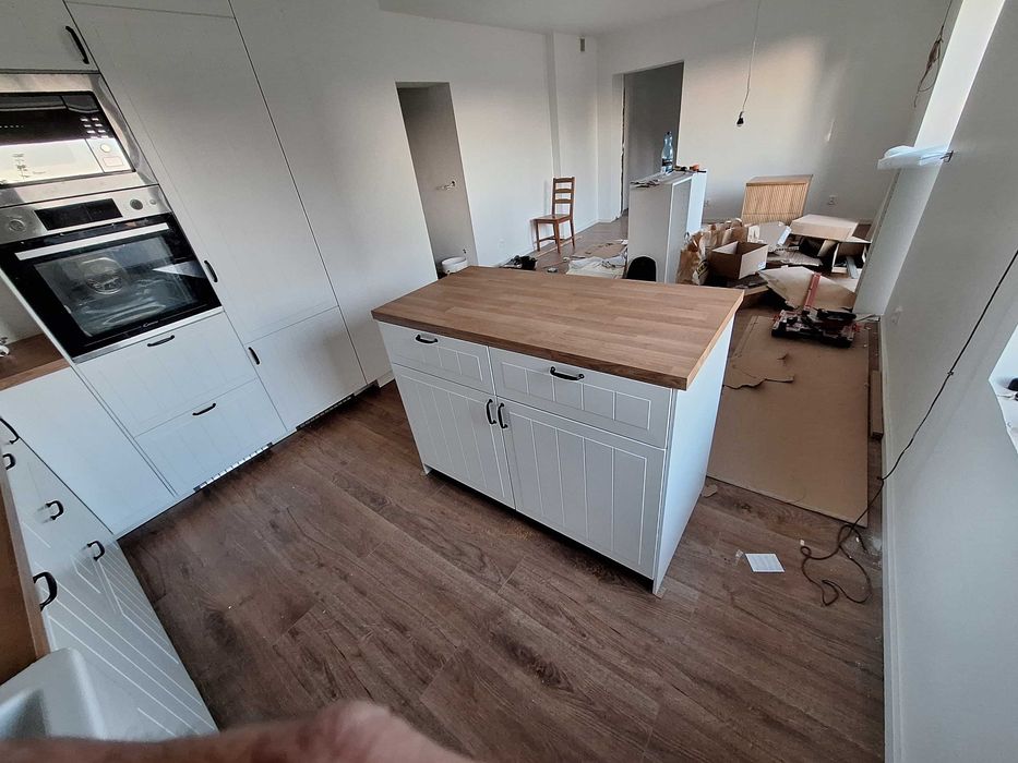 Profesjonalny montaż mebli kuchennych, składanie mebli modułowych IKEA