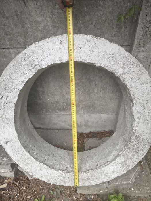 Krąg betonowy 80cm przelot 60 cm