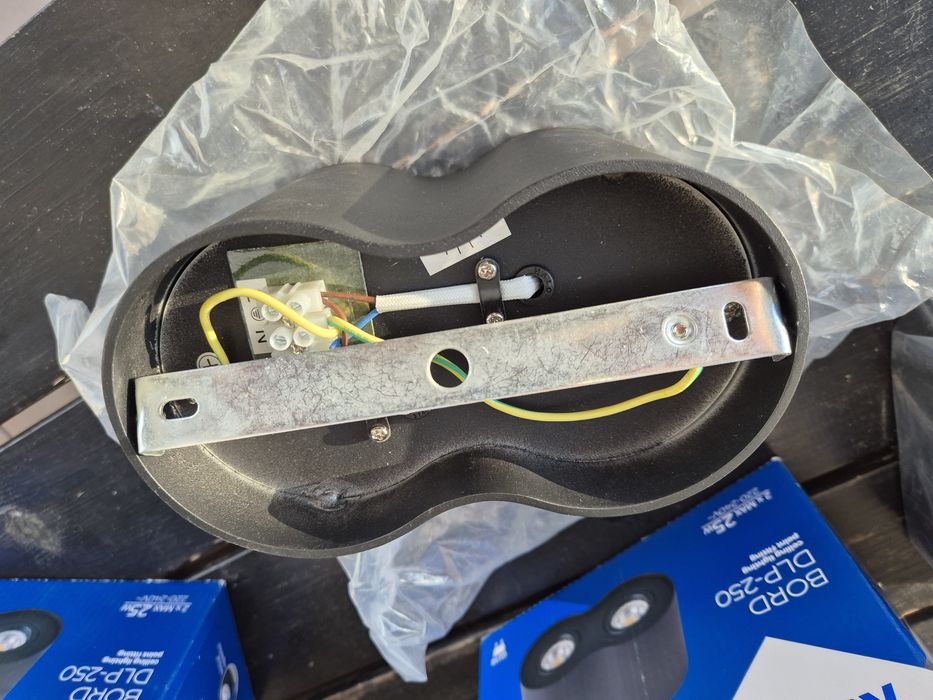 NOWA Oprawa sufitowa czarna Kanlux BORD DLP-250 GU10