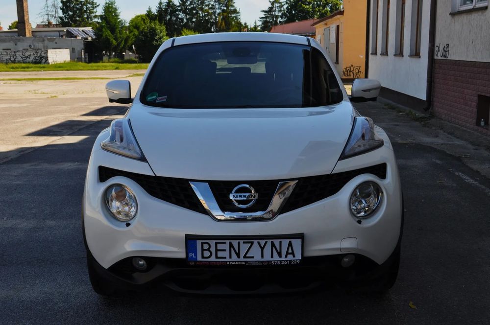 Nissan Juke AUTOMAT 1.6 117KM NAVI kamera360 serwis SKÓRA xenon ALU