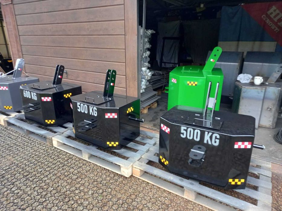 Obciążnik - forma 500kg i 600kg i inne