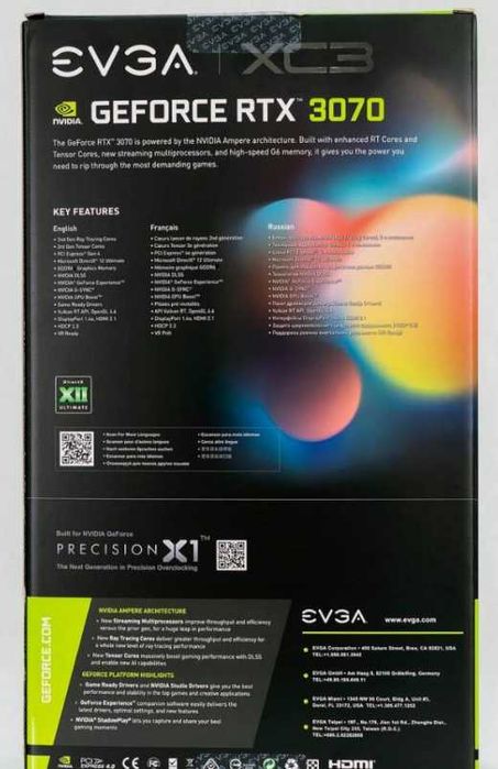 RTX 3070 Graphics Card64409515168641122