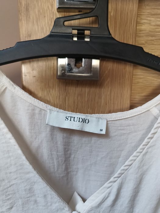 Sukienka z falbaną (tunika koszulowa), r. 36