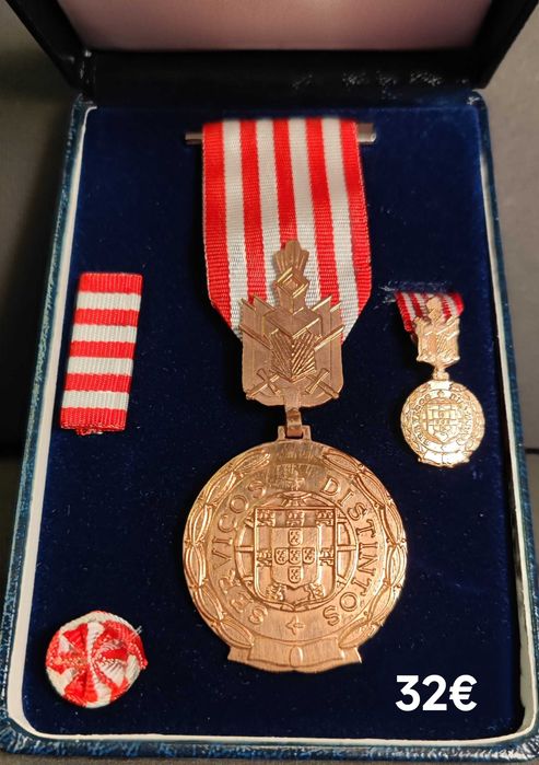 MEDALHA de SERVIÇOS DISTINTOS das FA´s
