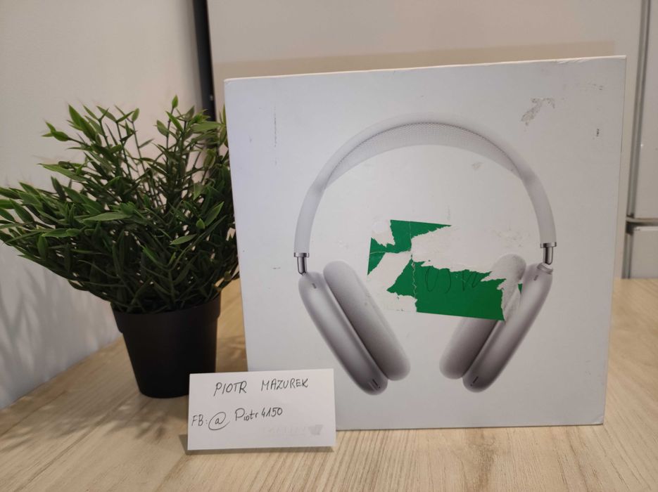 Słuchawki Apple AirPods Max srebrne Lightning