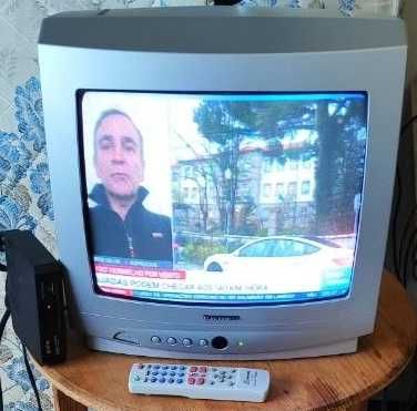 Tv a cores Electri Co 46cm diagonal com comando e TDT