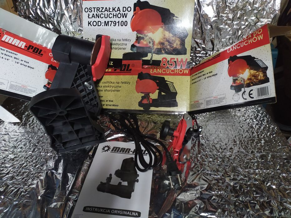 Ostrzałka do łańcuchów