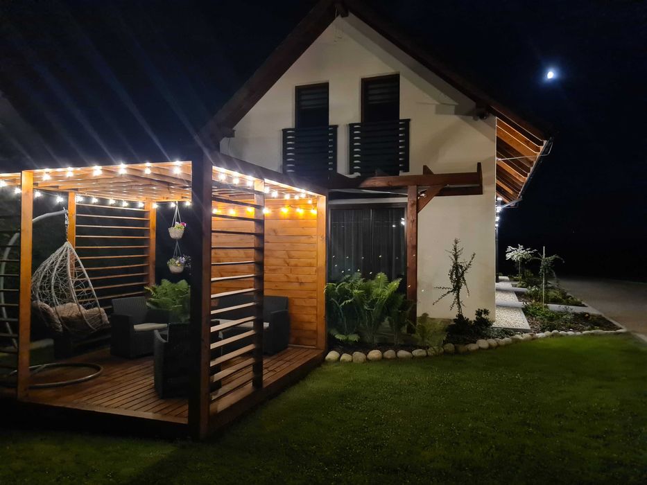 ENERGYLANDIA ZATOR NOCLEGI BILETY domek domki duży ogród basen grill