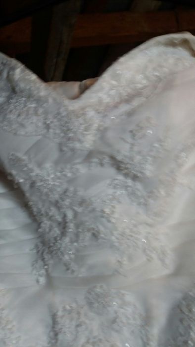 Suknia ślubna rozm.36-38 wysyłka