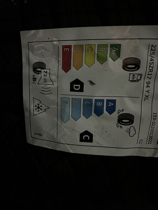 225/45r17 94y wielosezon 10lat gwarancji