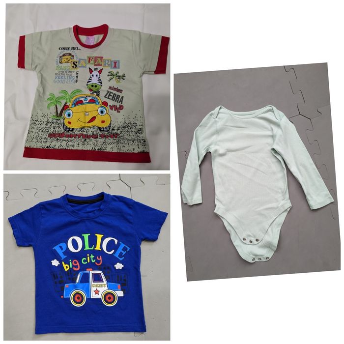 Детские Футболки ,Боди 86-92р
