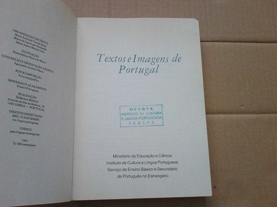 Textos e imagens de Portugal