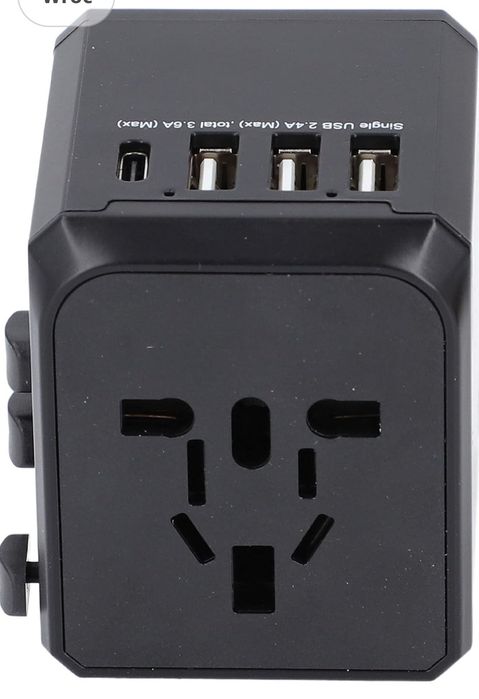 Podróżny Konwerter Napięcia, 1 Podróżny Zasilacz USB C do Telefonu